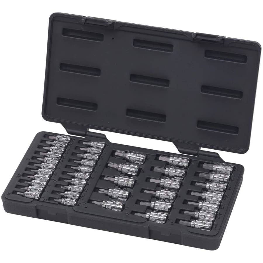 GearWrench 1/4" & 3/8" 39pc Drive Pass-Thru Bit Socket Set for $71 GearWrench 1/4" & 3/8" 39pc Drive Pass-Thru Bit Socket Set for $71
