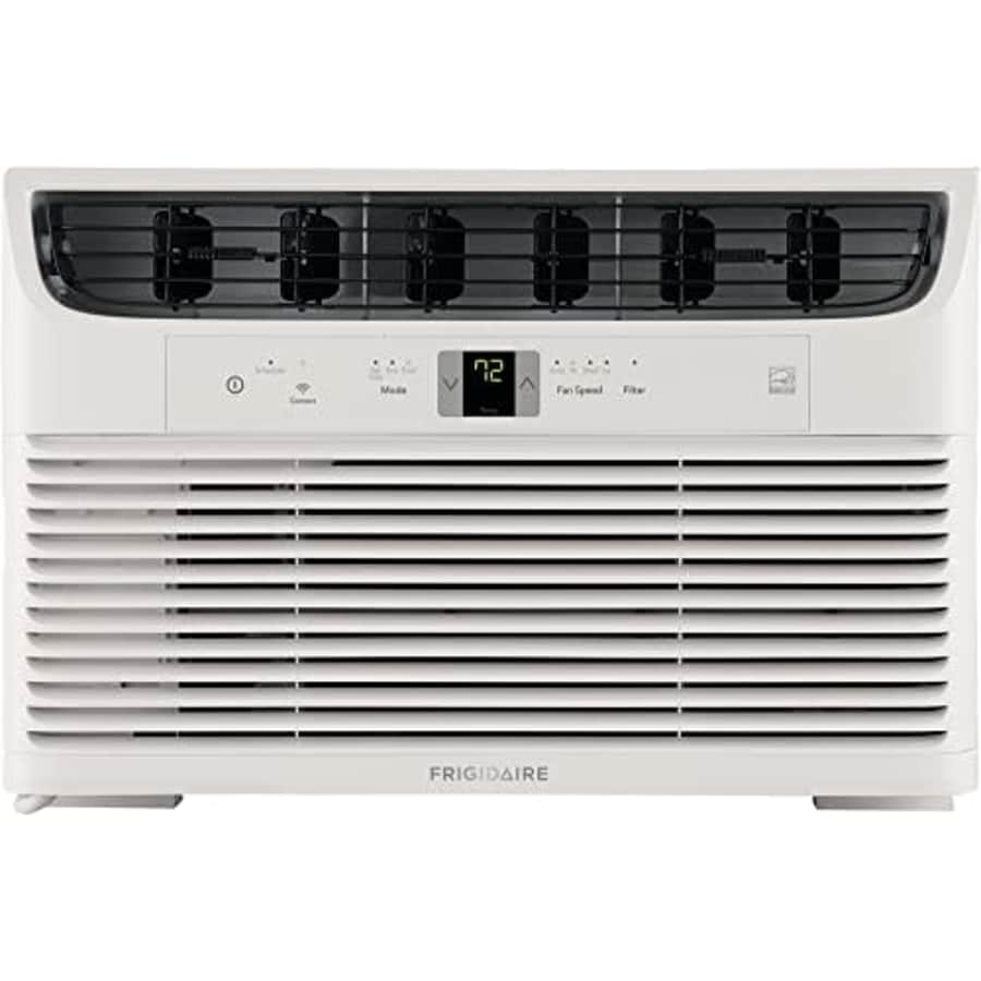 Frigidaire Connected Window-Mounted Room Air Conditioner, 8,000 BTU, in White for $247 Frigidaire Connected Window-Mounted Room Air Conditioner, 8,000 BTU, in White for $247