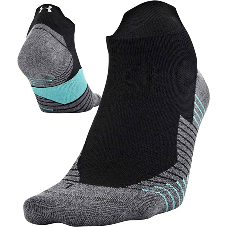 Under Armour Unisex Run 1-Pair No Show Tab Socks for $39