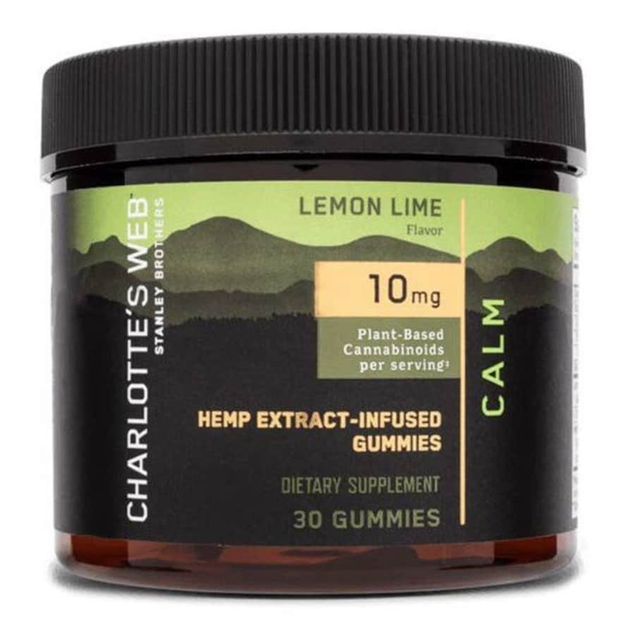 Charlottes Web Calm 150mg CBD Gummies 30-Ct. Jar for $22
