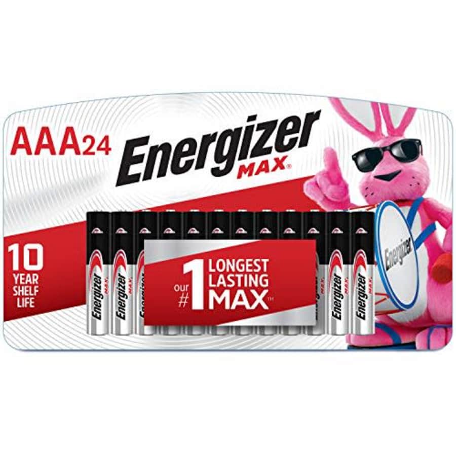Energizer Max AAA Batteries 24-Pack for $13