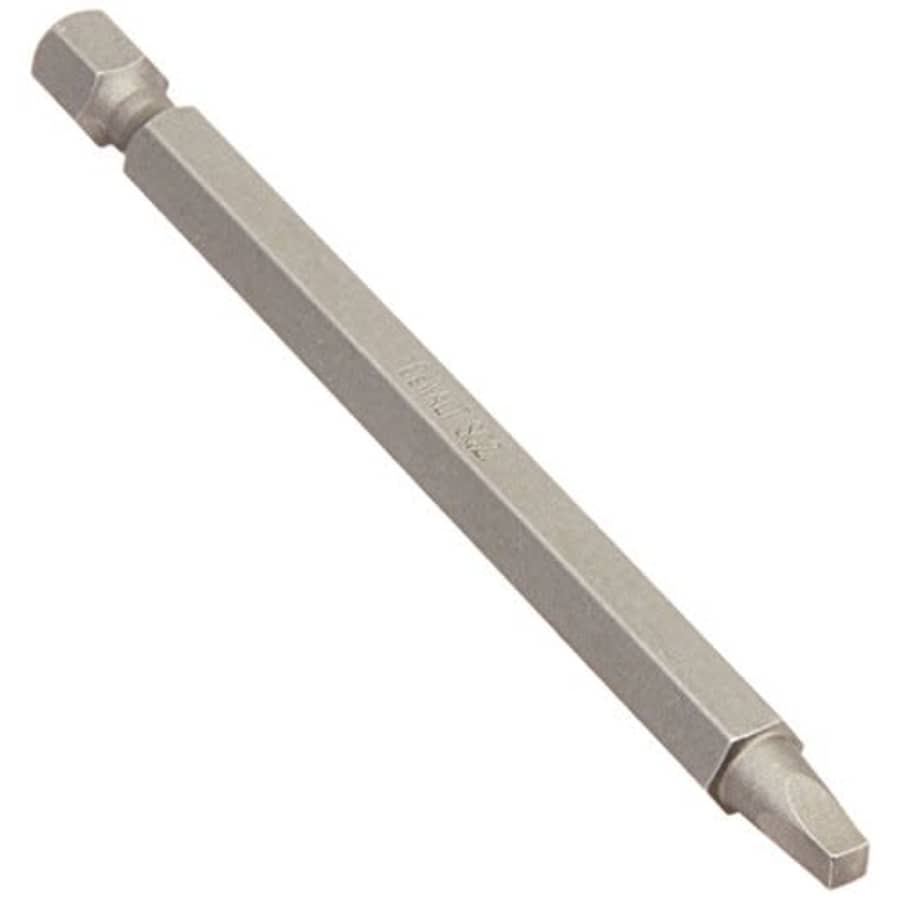 DEWALT DW2232 #2 Square Recess 3-1/2-Inch Power Bit,Silver for $7