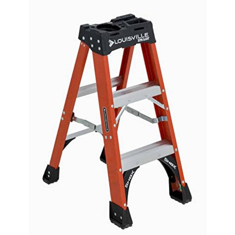 Louisville Ladder 3-Foot, 375-Pound Capacity, FS1403HD Fiberglass Step Ladder, 3-Feet for $784
