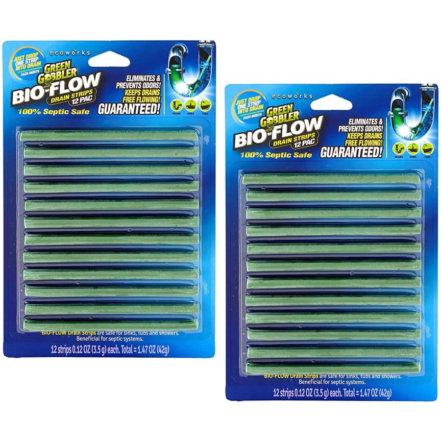 Green Gobbler Bio-Flow Drain Strips 24-Pack for $12 Green Gobbler Bio-Flow Drain Strips 24-Pack for $12