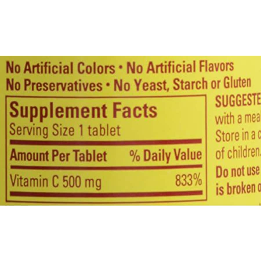 Nature Made Vitamin C 500 mg w. Timed Release Rose Hips Tablets 60 Ct for $16 Nature Made Vitamin C 500 mg w. Timed Release Rose Hips Tablets 60 Ct for $16