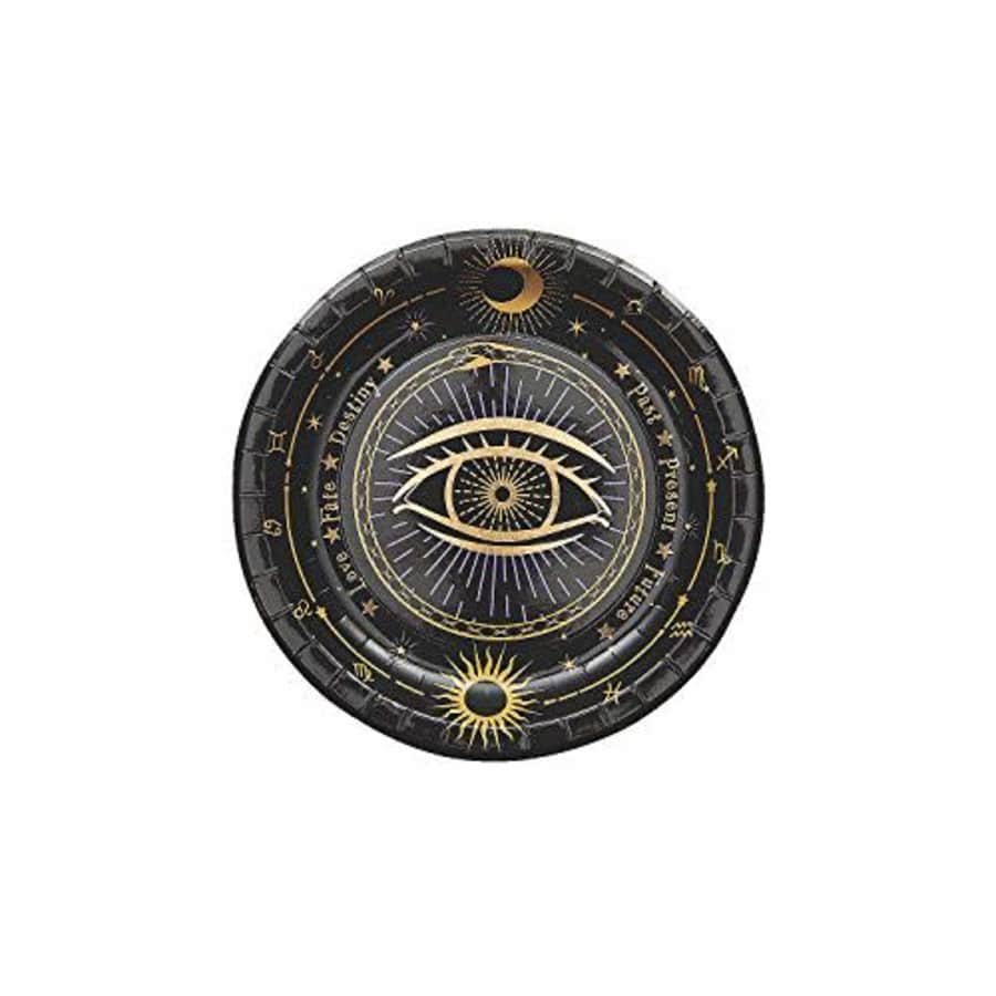 Fun Express Fortune Teller Paper Dessert Plates - 8 Ct. - Party Supplies - 8 Pieces for $7