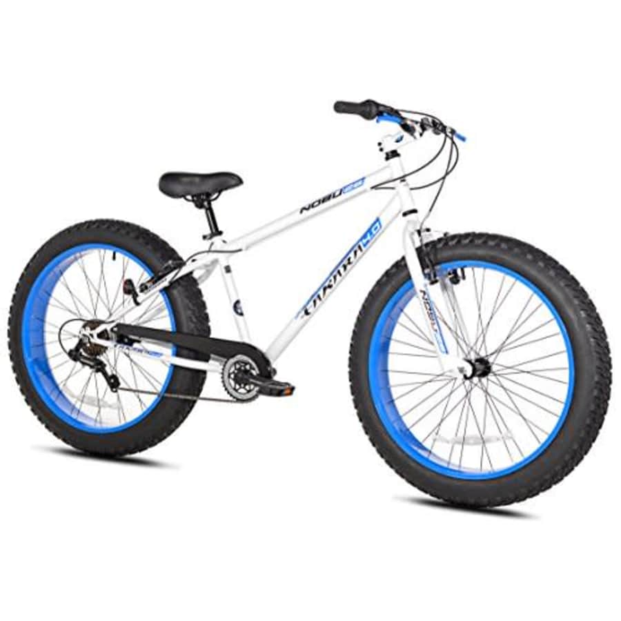 Takara Nobu Fat 26" Bike, 17.25"/One Size, White/Blue for $350 Takara Nobu Fat 26" Bike, 17.25"/One Size, White/Blue for $350