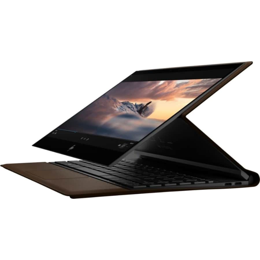 HP Spectre Folio Leather Amber Lake Y i7 13.3" 1080p Touch 2-in-1 Laptop w/ 256GB SSD for $900