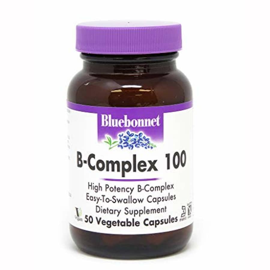 Bluebonnet Nutrition B Complex 100 Vegetable Capsules, Complete Full Spectrum, Vitamin B6, B12, for $17 Bluebonnet Nutrition B Complex 100 Vegetable Capsules, Complete Full Spectrum, Vitamin B6, B12, for $17