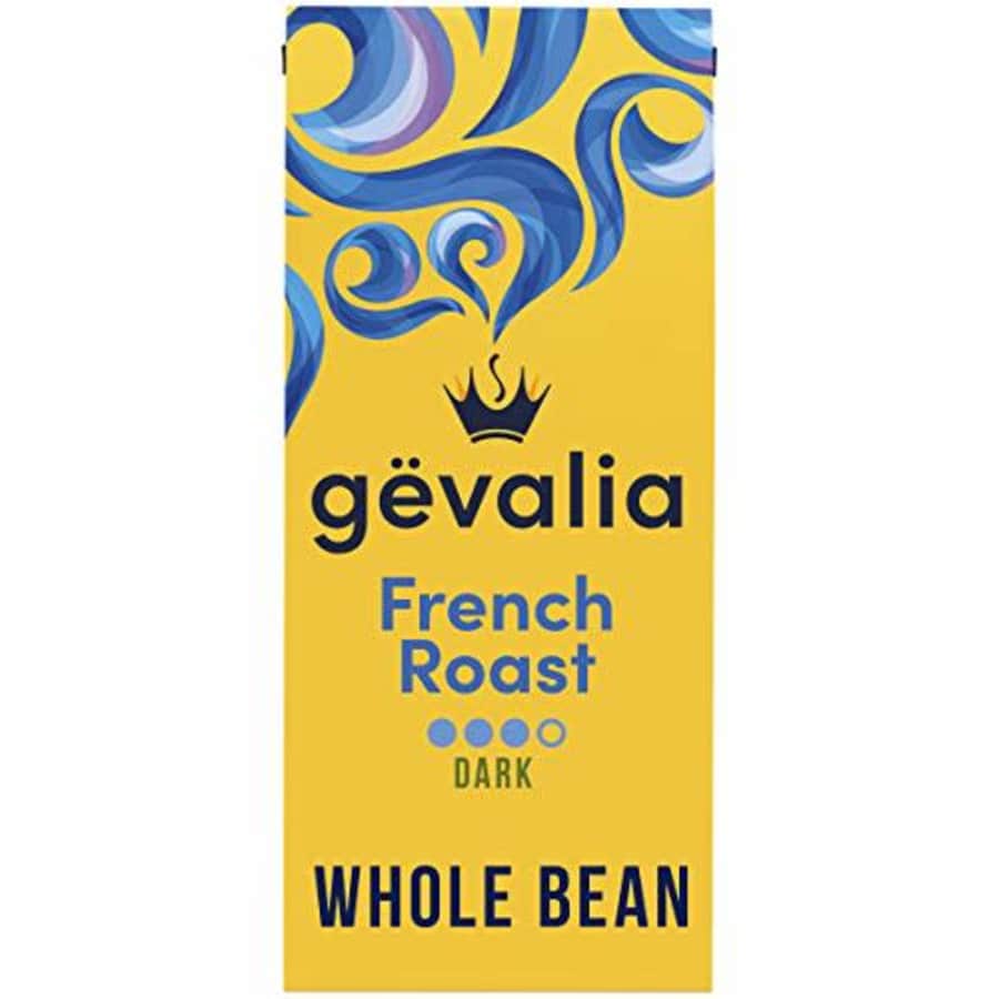Gevalia French Roast Dark Roast Whole Bean Coffee (12 oz Bag) for $11