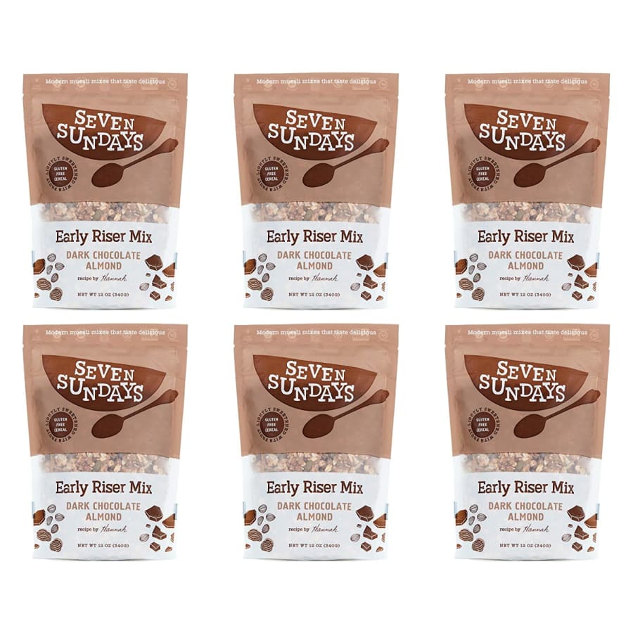 Early Riser Dark Chocolate Almond Muesli Cereal 12-oz. Bag 6-Pack for $10.90 w/ Sub & Save