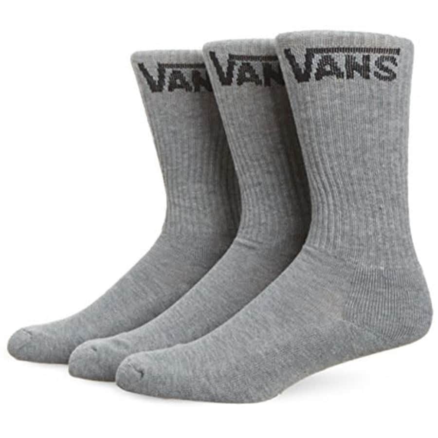Vans Classic Crew Socks US 6.5 - 9 Heather Grey for $28
