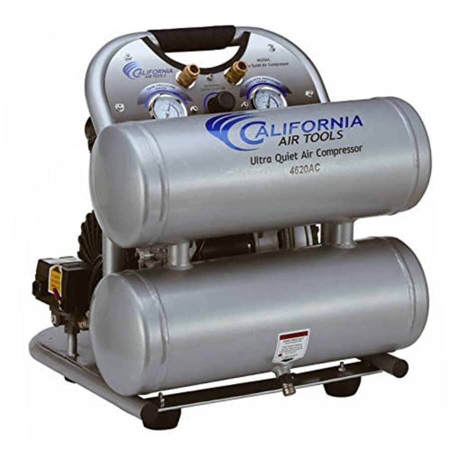 CALIFORNIA AIR TOOLS CAT-4620AC 4GAL 2HP Twn Compressor for $375