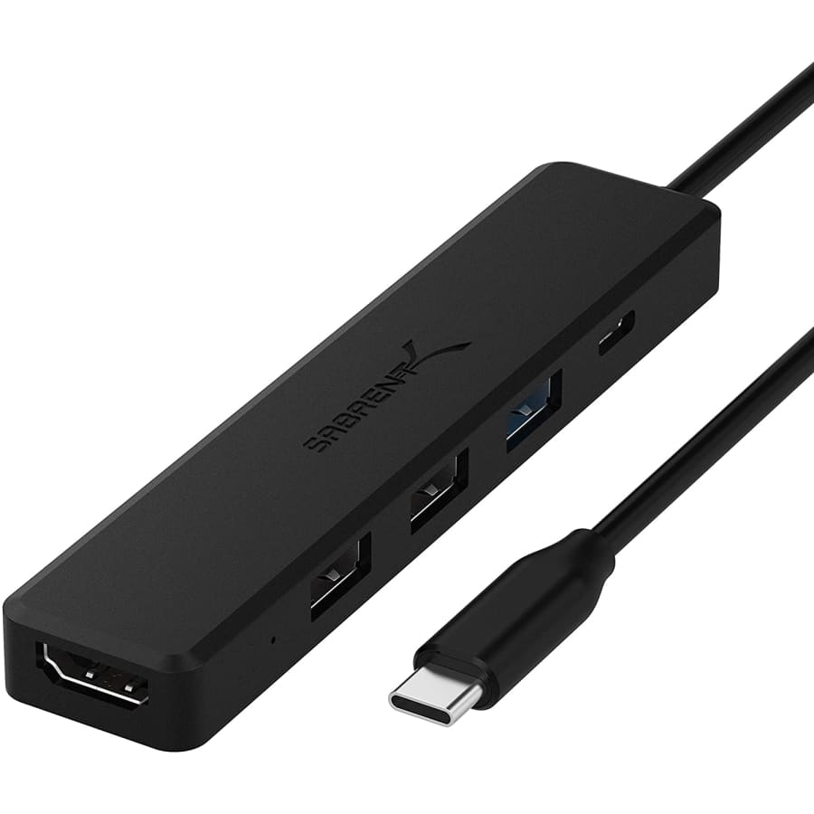 Sabrent 5-Port USB Type-C Hub for $10