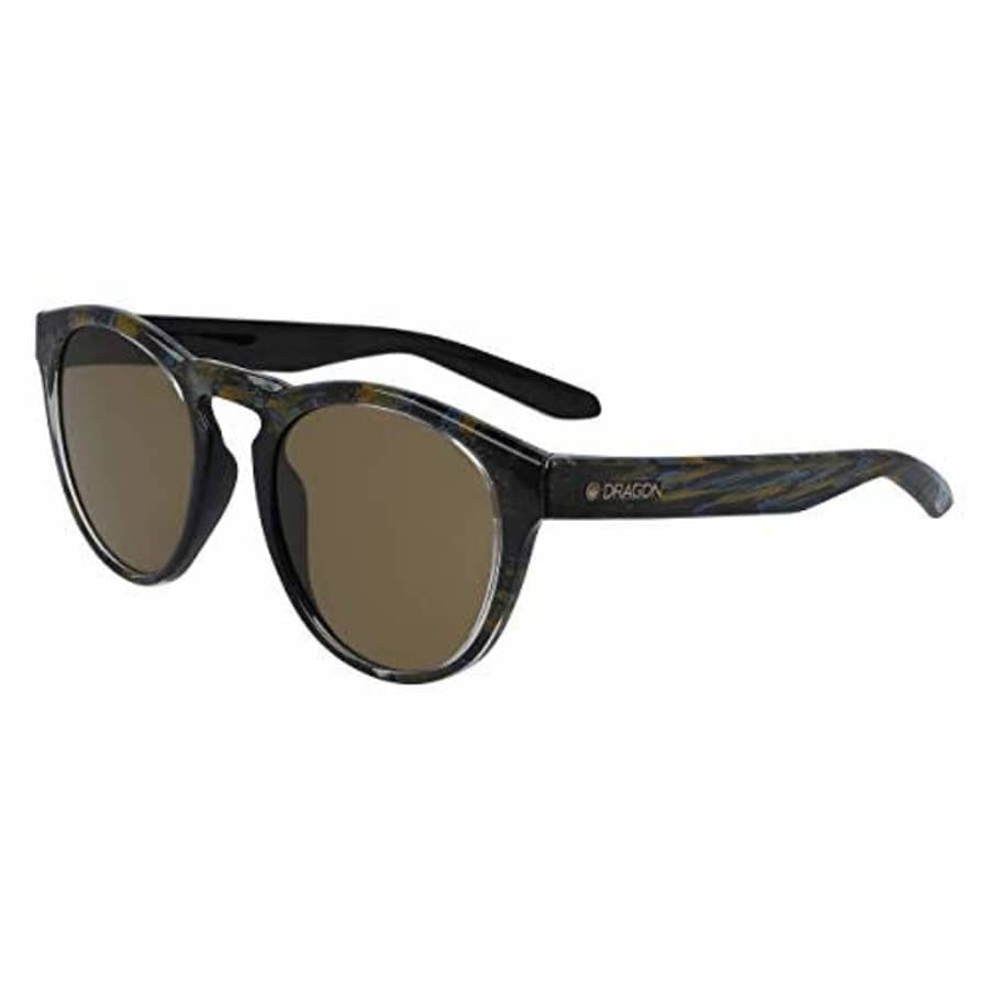 Dragon Alliance Opus Round Sunglasses, Rob Machado Resin/Ll Brown, 51 mm for $88
