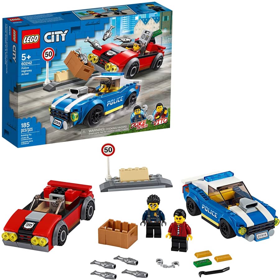 LEGO City Police Highway Arrest Kit for $27