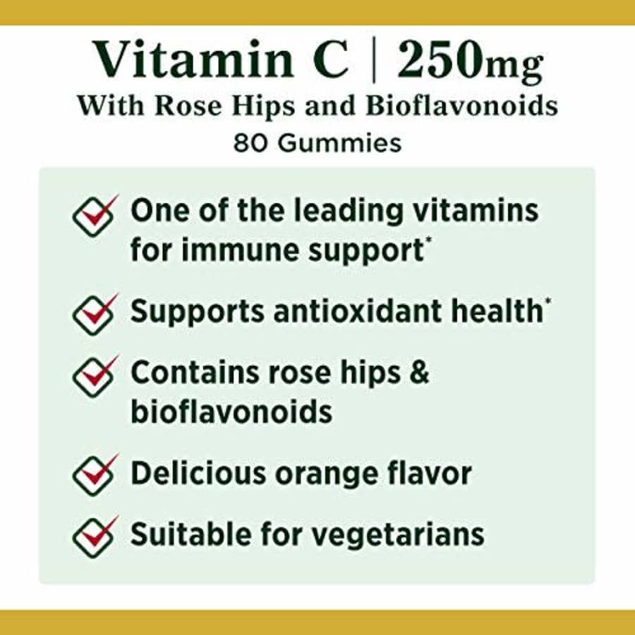 Nature's Bounty Vitamin C Gummies for adults by Natures Bounty. Vitamin C is a leading vitamin for immune support.* for $17