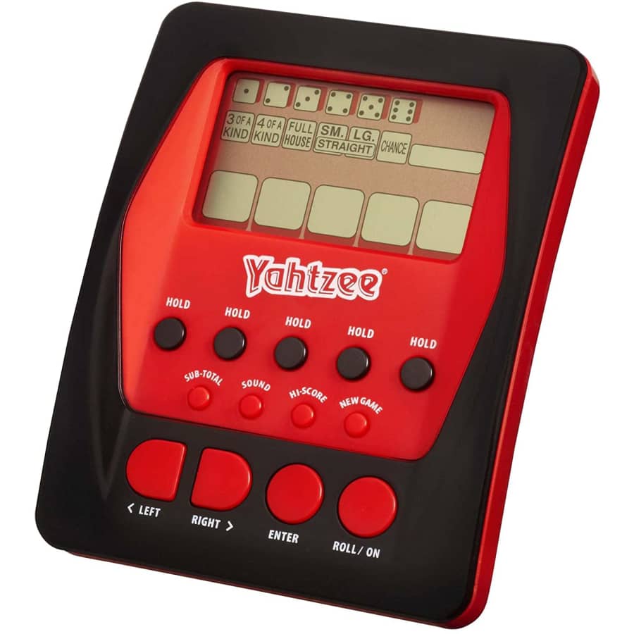 Hasbro Yahtzee Handheld Digital Game for $17