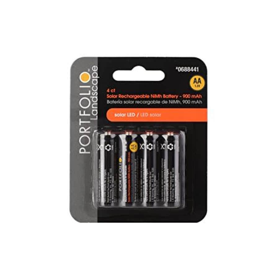 Portfolio AA 1.2-Volt Rechargeable Nickel Metal Hydride (NiMH) Landscape Lighting Batteries for $11 Portfolio AA 1.2-Volt Rechargeable Nickel Metal Hydride (NiMH) Landscape Lighting Batteries for $11