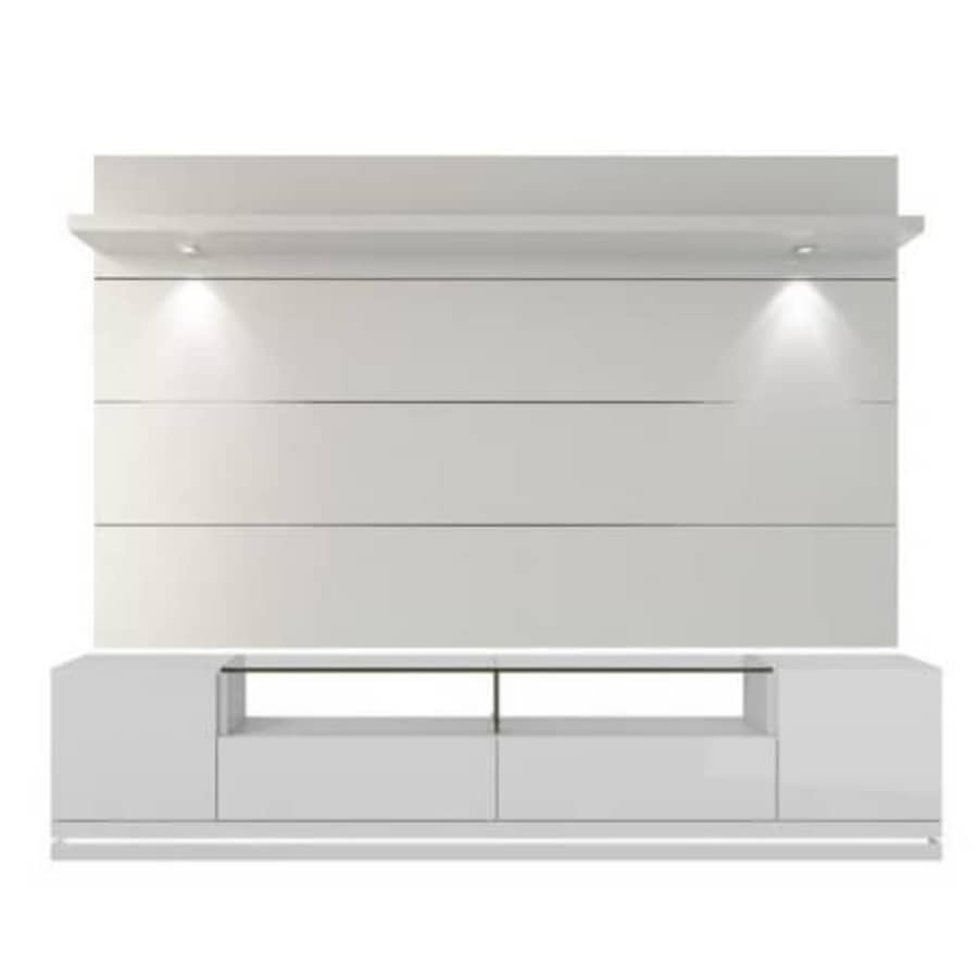 Manhattan Comfort Vanderbilt TV Stand w/ Cabrini 2.2 Wall Panel for $553 Manhattan Comfort Vanderbilt TV Stand w/ Cabrini 2.2 Wall Panel for $553