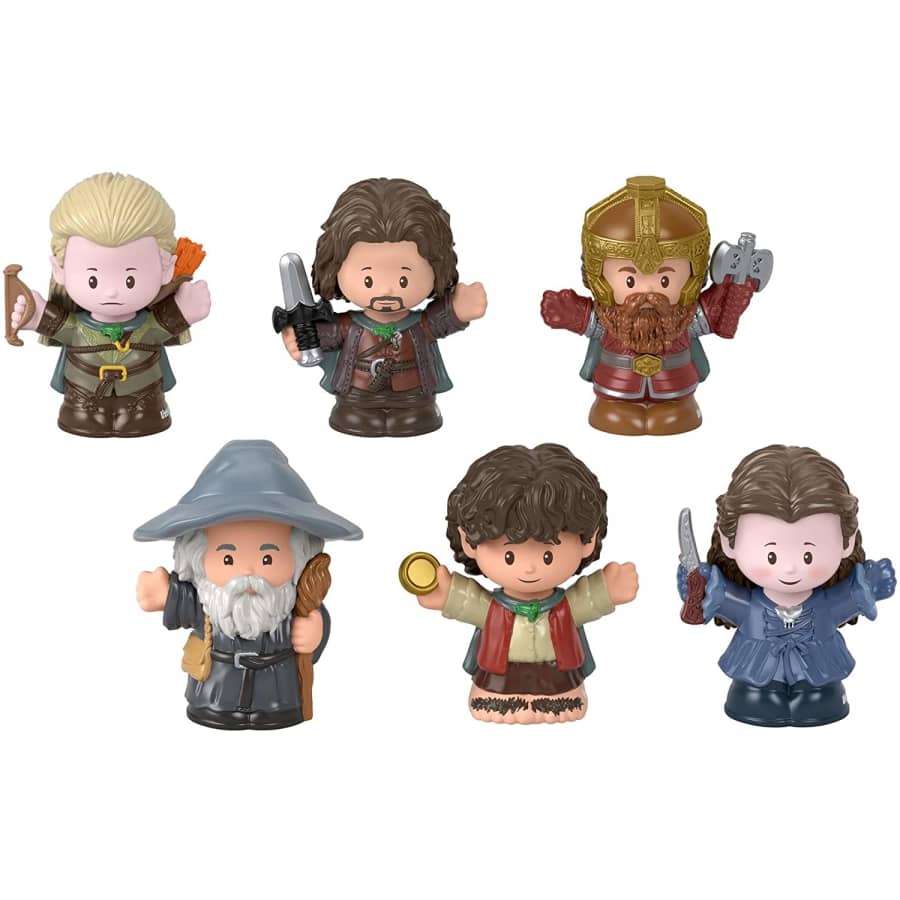 Fisher-Price Little People Collector Lord of The Rings Figure Set 6 for $26