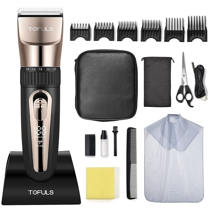 Tofuls Cordless Hair Clippers Kit for $20 Tofuls Cordless Hair Clippers Kit for $20