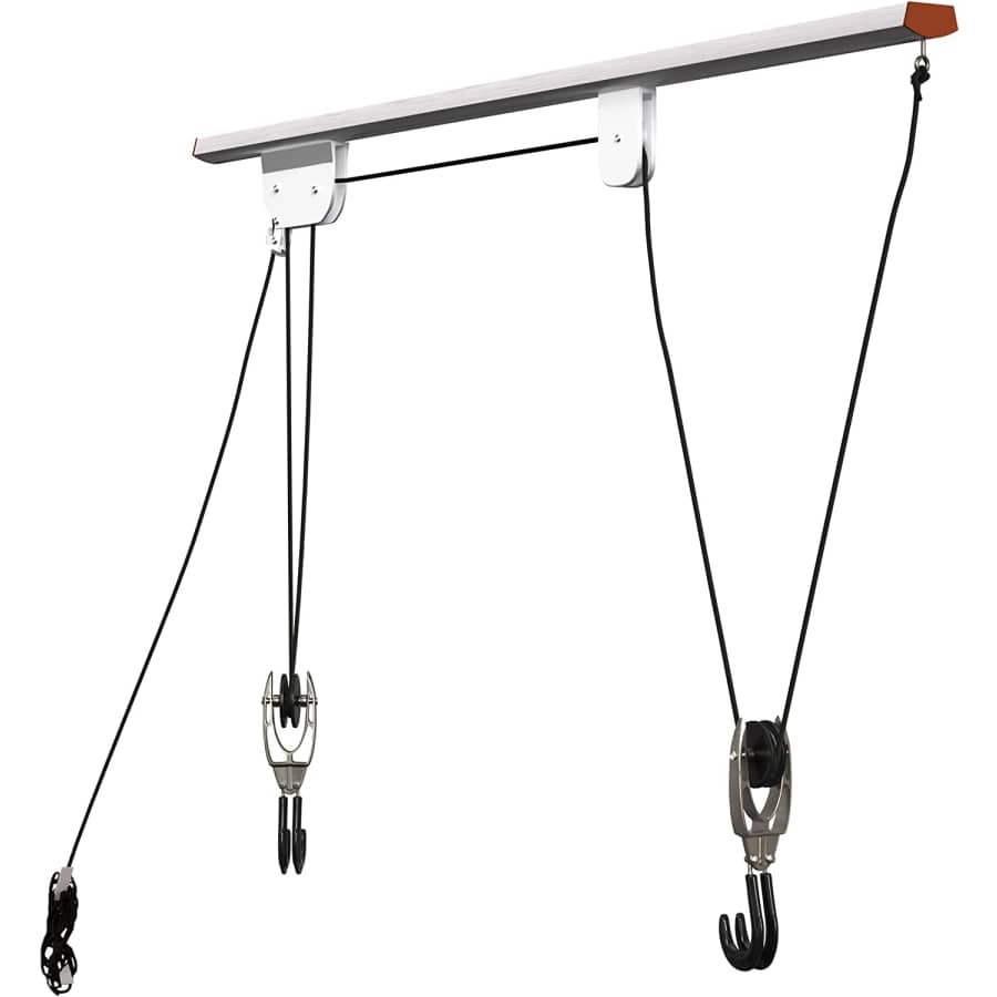 Rad Cycle Products Rail Mount Bike Hoist and Ladder Lift for $40