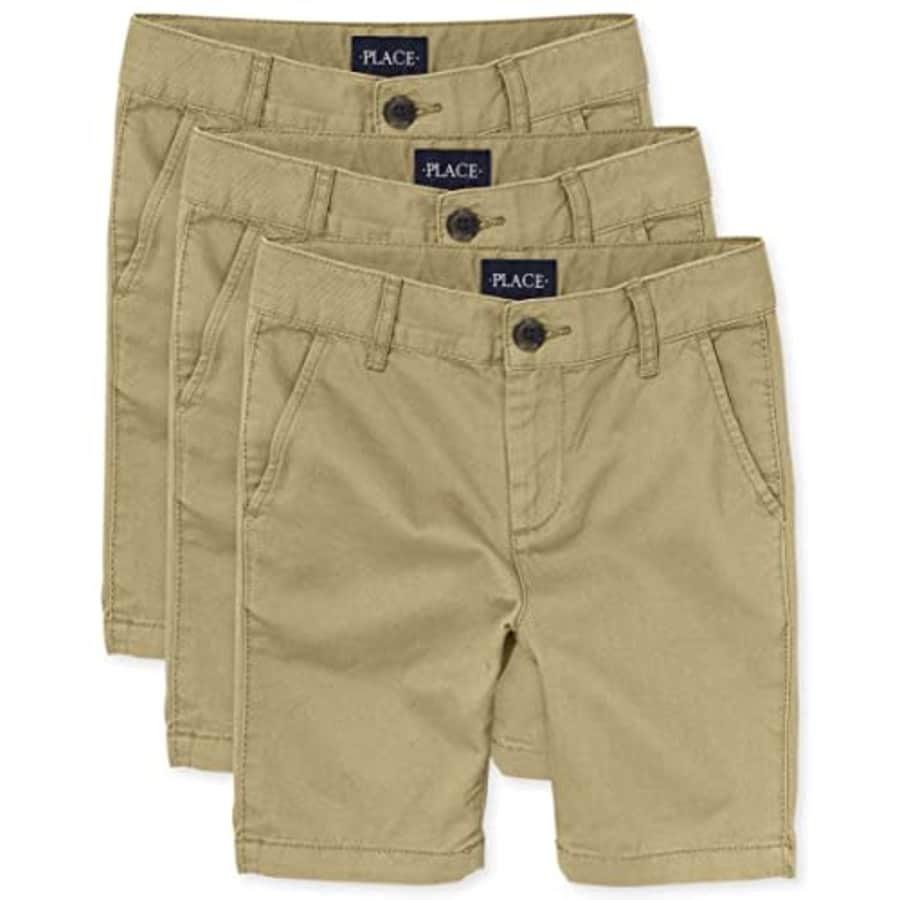 The Children's Place Boys' Stretch Chino Shorts, 4(Slim) Beige for $37 The Children's Place Boys' Stretch Chino Shorts, 4(Slim) Beige for $37