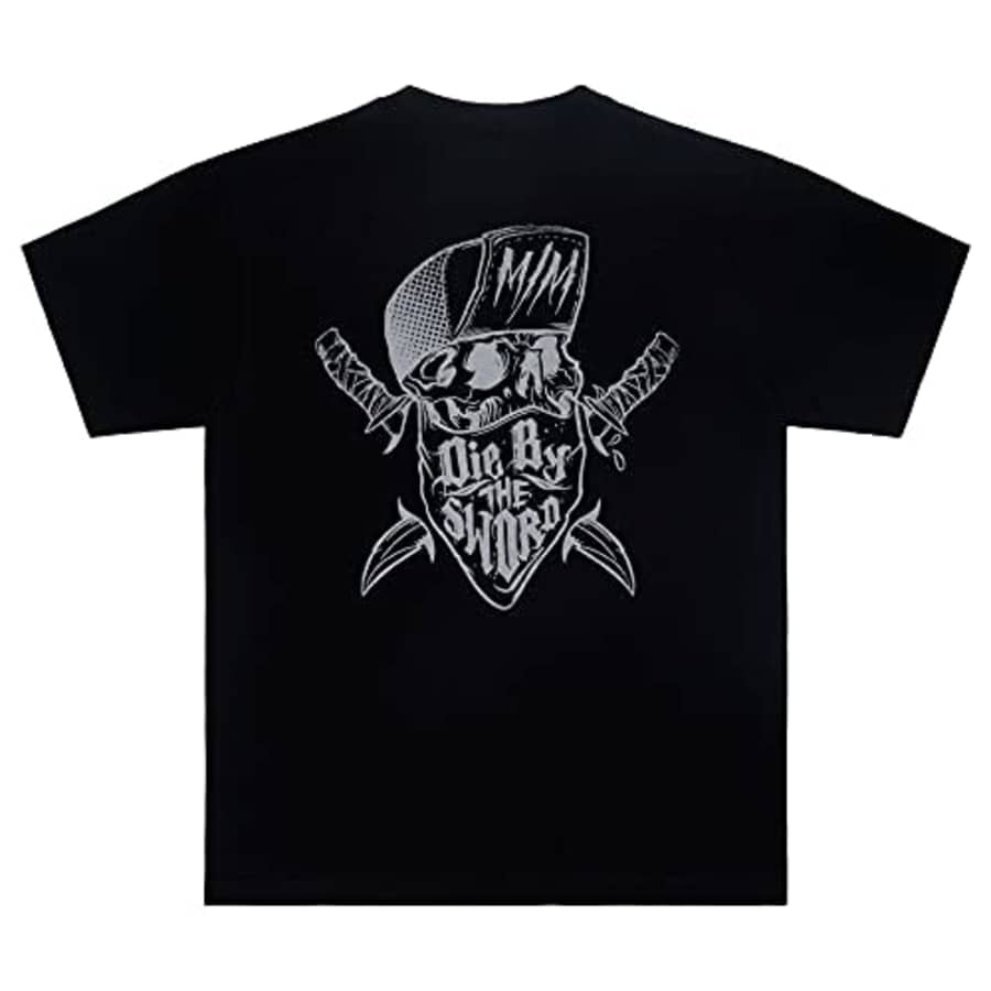 Metal Mulisha Men's by The Sword T-Shirt, Black, 2X-Large for $21