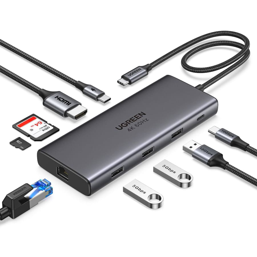 Ugreen Revodok Pro 109 9-in-1 USB-C Hub for $39 w/ Prime Ugreen Revodok Pro 109 9-in-1 USB-C Hub for $39 w/ Prime