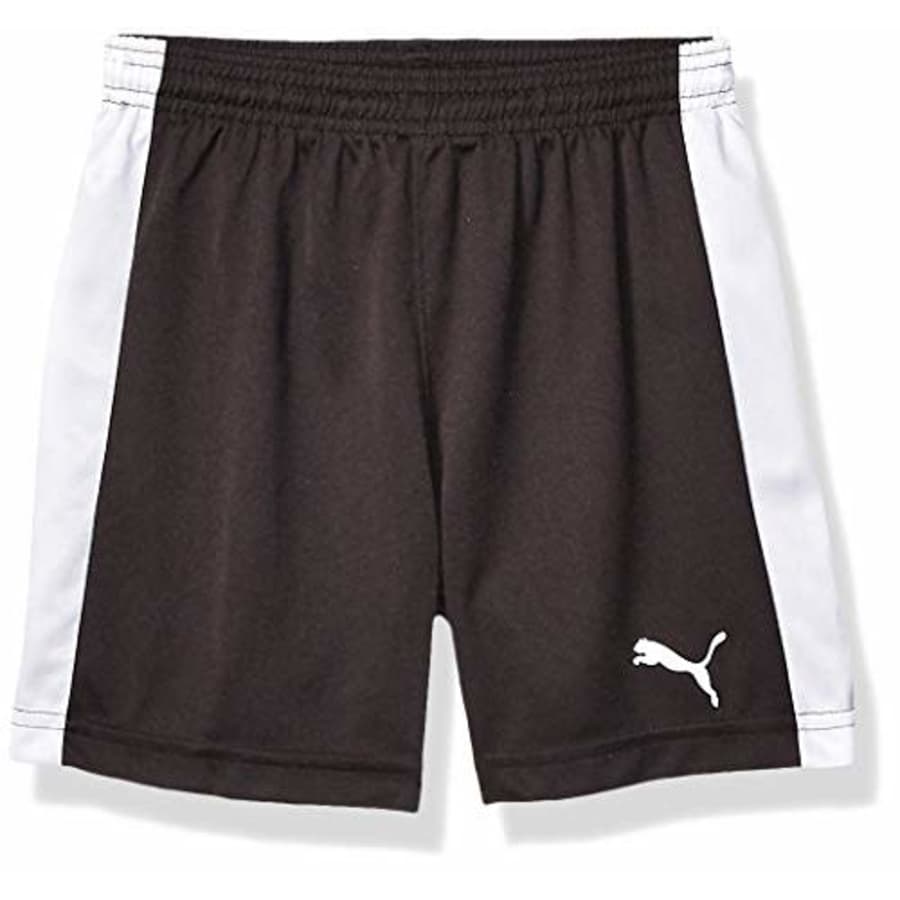 PUMA Men's Pitch Shorts Without Inner Brief, Black/White, Youth Large for $30 PUMA Men's Pitch Shorts Without Inner Brief, Black/White, Youth Large for $30
