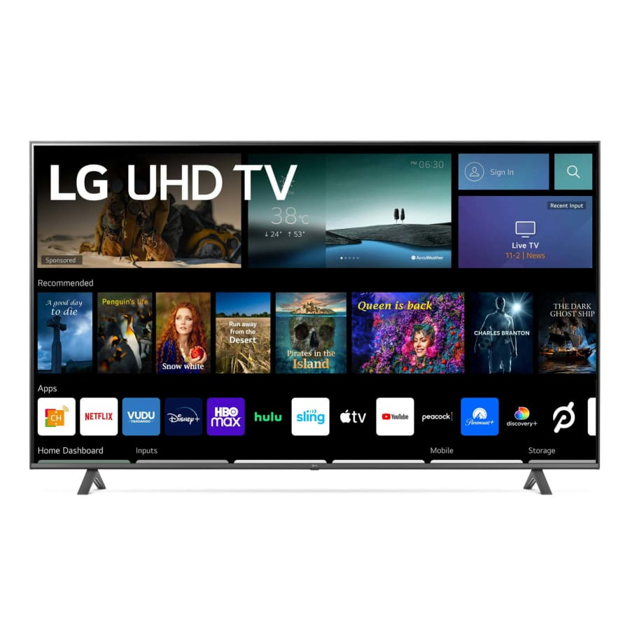LG 86UQ7070ZUD 86" 4K HDR LED UHD Smart TV for $1,198