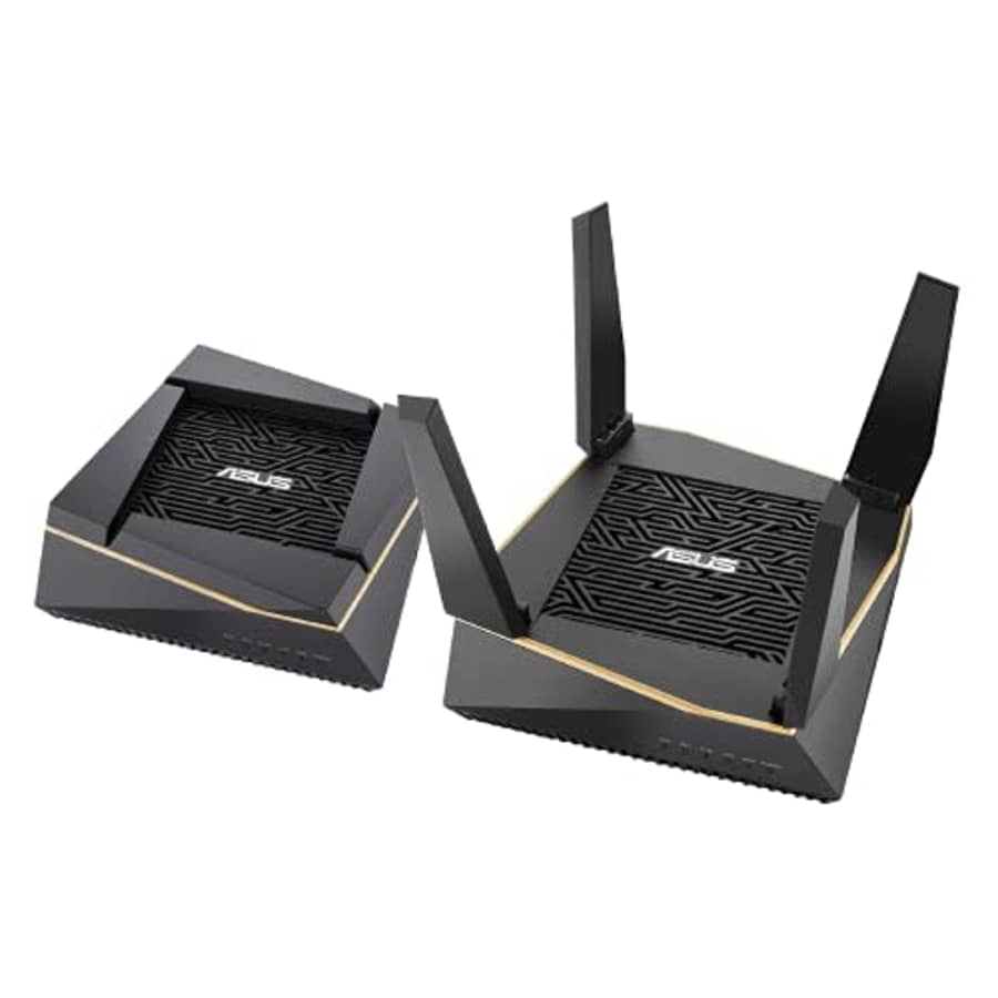 ASUS AX6100 WiFi 6 Gaming Mesh Router (RT-AX92U 2 Pack) - Tri-Band Gigabit Wireless Internet for $368 ASUS AX6100 WiFi 6 Gaming Mesh Router (RT-AX92U 2 Pack) - Tri-Band Gigabit Wireless Internet for $368