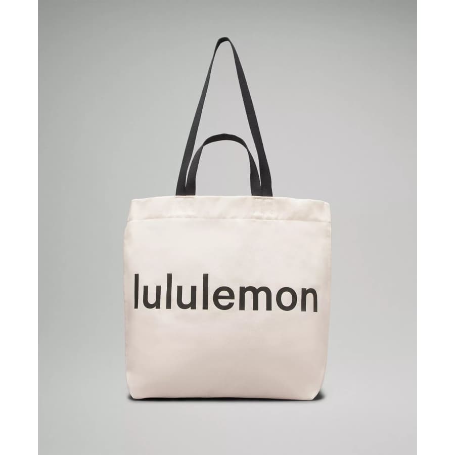 lululemon 17L Double-Handle Canvas Tote Bag for $24 lululemon 17L Double-Handle Canvas Tote Bag for $24