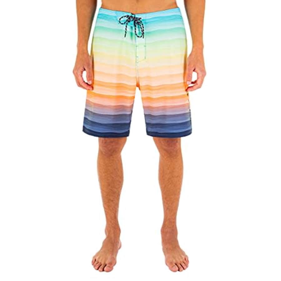 Hurley Men's Phantom Playa Jaco 20" Board Shorts, Lt. Zitron, 30 for $32