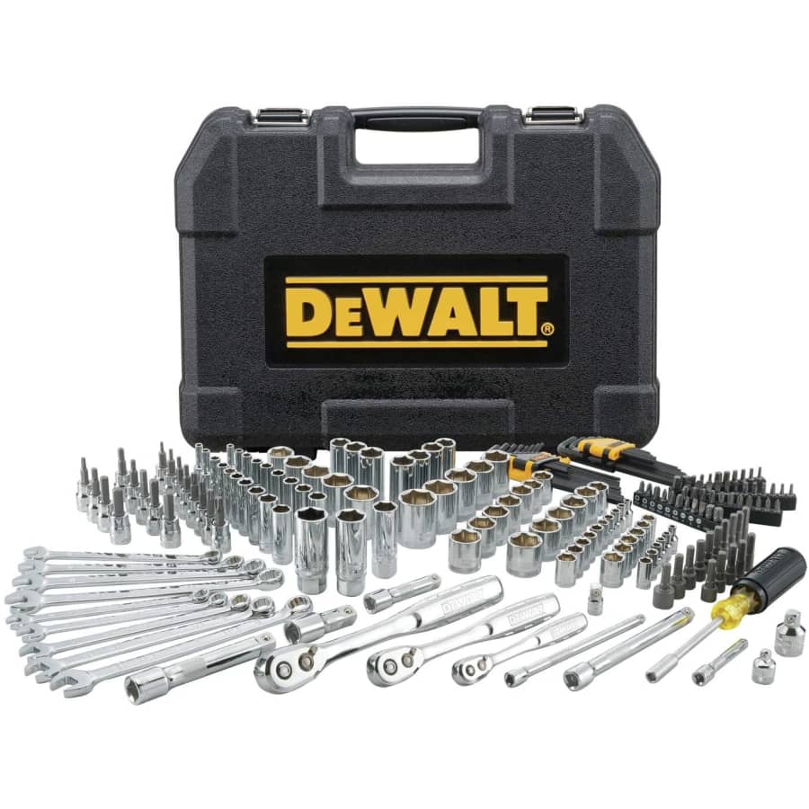 DeWalt 200-Piece Mechanics Drive Socket Set for $123 w/ Prime DeWalt 200-Piece Mechanics Drive Socket Set for $123 w/ Prime