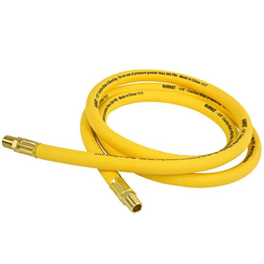 DeWalt DXCM012-0209 3/8 x 6 Premium Hybrid Lead-In Hose for $18 DeWalt DXCM012-0209 3/8 x 6 Premium Hybrid Lead-In Hose for $18