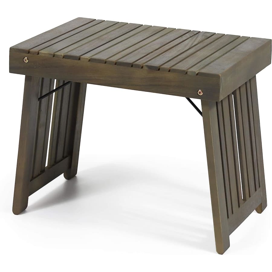 Christopher Knight Home Hilton Outdoor Acacia Wood Folding Side Table for $41 Christopher Knight Home Hilton Outdoor Acacia Wood Folding Side Table for $41