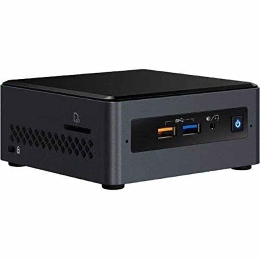 Intel NUC NUC7CJYH Desktop Computer - Intel Celeron J4005 2 GHz DDR4 SDRAM - Mini PC for $144