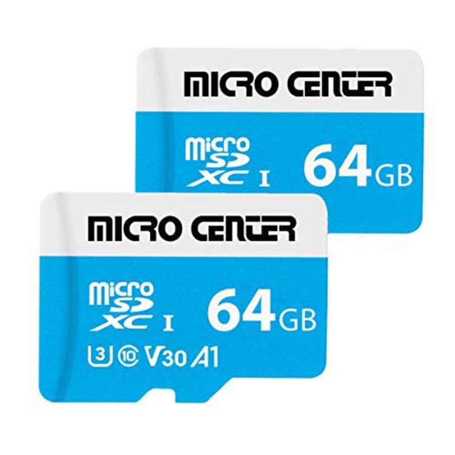 Inland Micro Center 64GB microSDXC Card 2 Pack, Nintendo-Switch Compatible Micro SD Card, UHS-I C10 U3 V30 for $15 Inland Micro Center 64GB microSDXC Card 2 Pack, Nintendo-Switch Compatible Micro SD Card, UHS-I C10 U3 V30 for $15