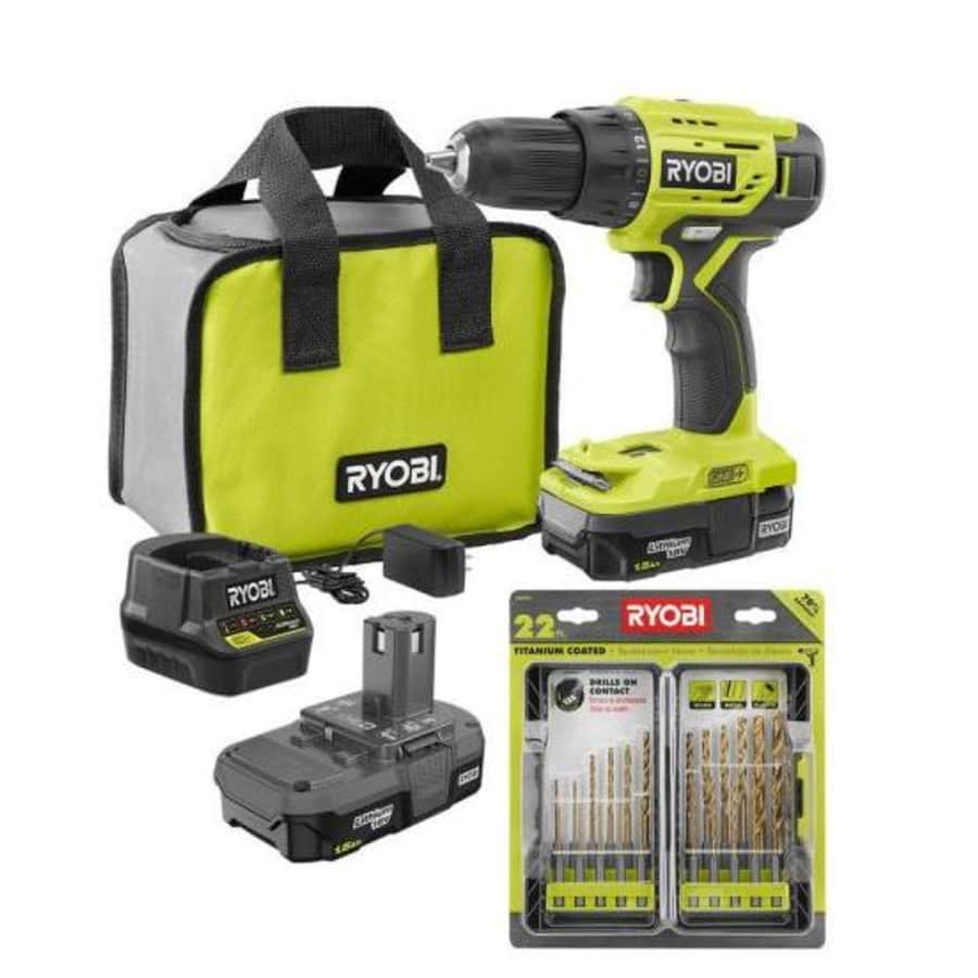 Ryobi ONE+ 18V Drill/Driver Kit for $59 Ryobi ONE+ 18V Drill/Driver Kit for $59