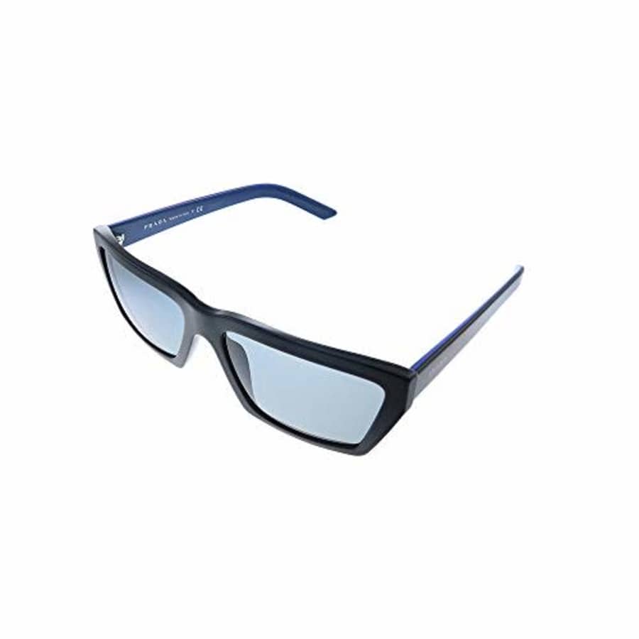 Prada PR 04VS 5 273C Black Plastic Rectangle Sunglasses Grey Mirror Lens for $160 Prada PR 04VS 5 273C Black Plastic Rectangle Sunglasses Grey Mirror Lens for $160