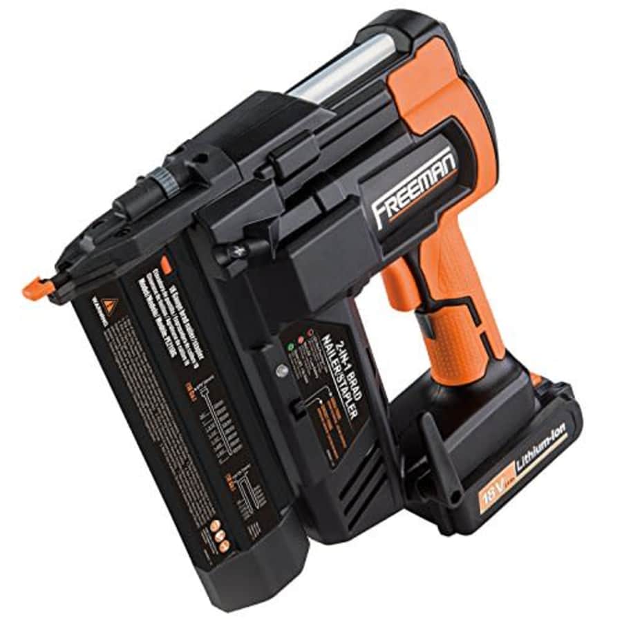 Freeman PE2118G 18 Volt 2-in-1 18 Gauge Cordless Nailer & Stapler for $178