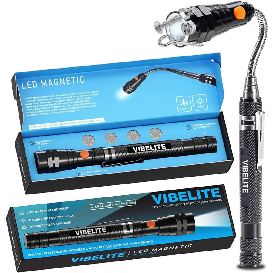 Vibelite Extendable Magnetic Flashlight: $9.99
