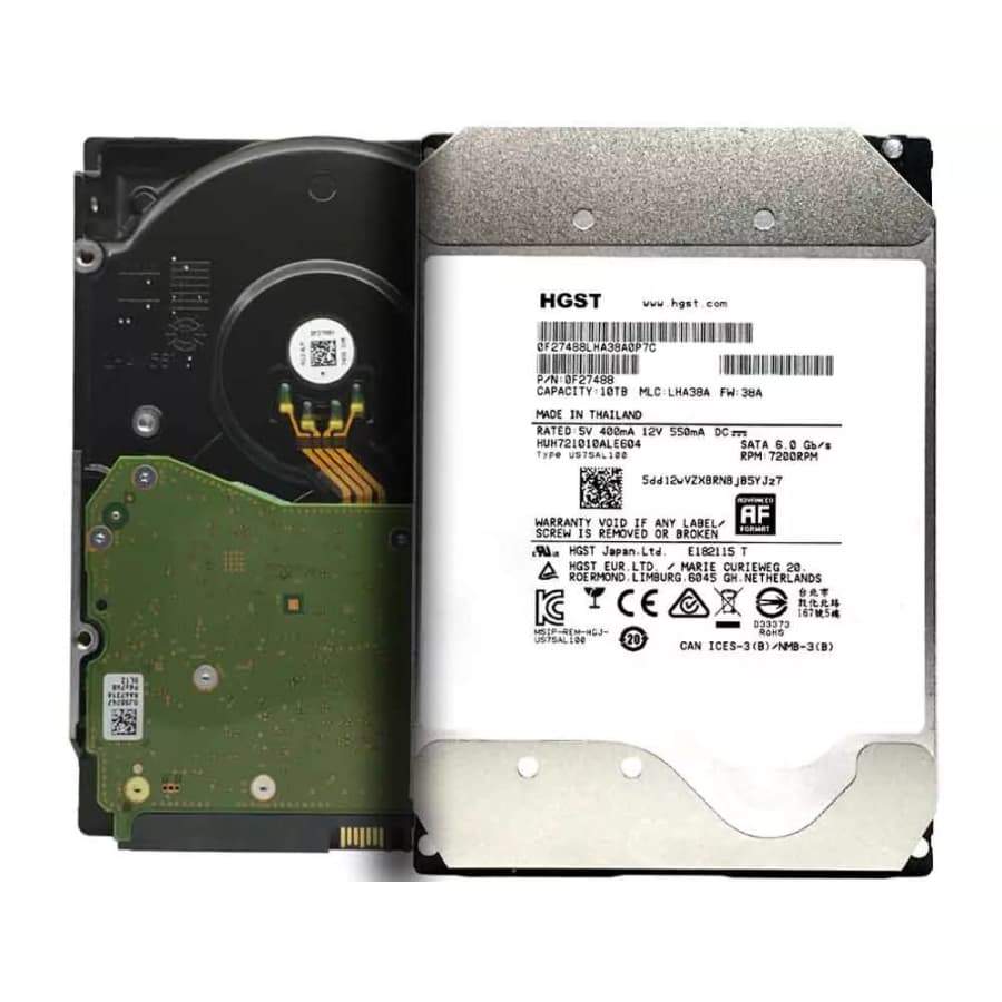 Refurb HGST Ultrastar 10TB SATA 6Gb 256MB 3.5" Enterprise HDD for $69