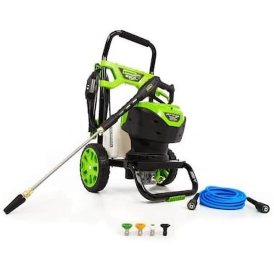 Greenworks Pro 2300-PSI 2.3-GPM Cold Water Electric Pressure Washer: $199