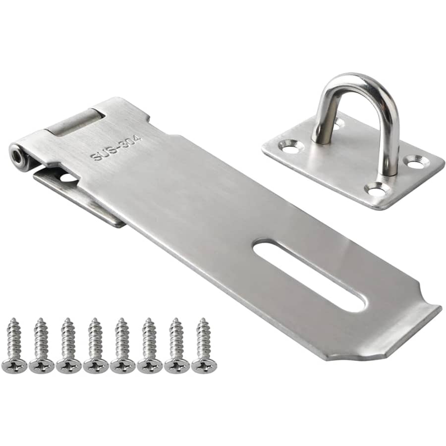 Alise Padlock Hasp Door Clasp Gate Lock for $9 Alise Padlock Hasp Door Clasp Gate Lock for $9