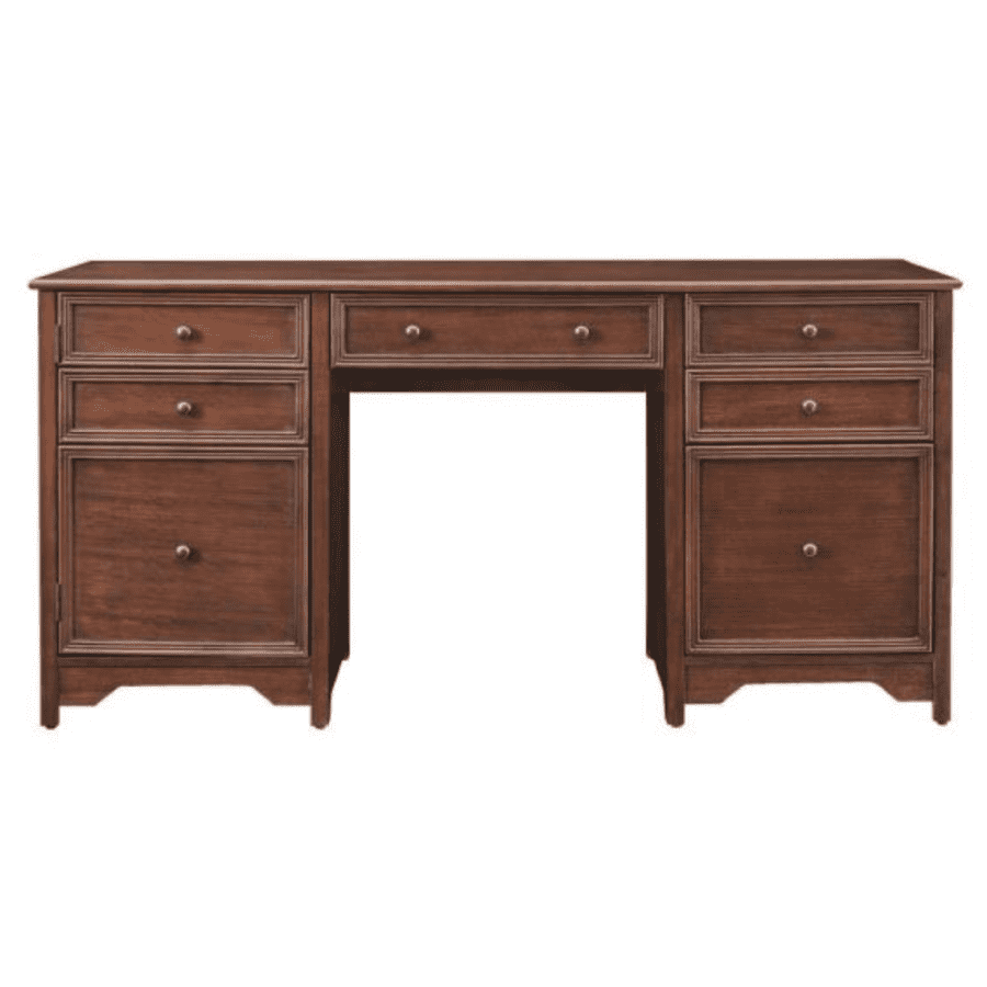 Home Decorators Collection Bradstone 63" Executive Desk for $314 Home Decorators Collection Bradstone 63" Executive Desk for $314