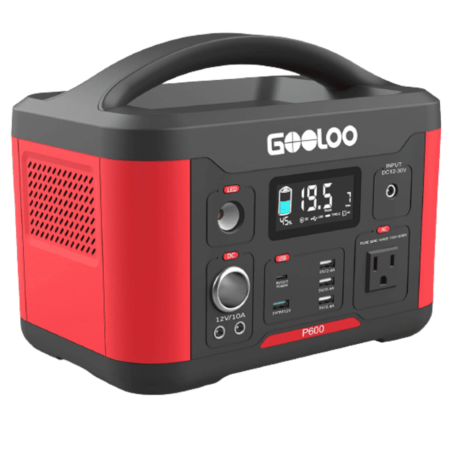 Gooloo 600W Portable Power Station for $252