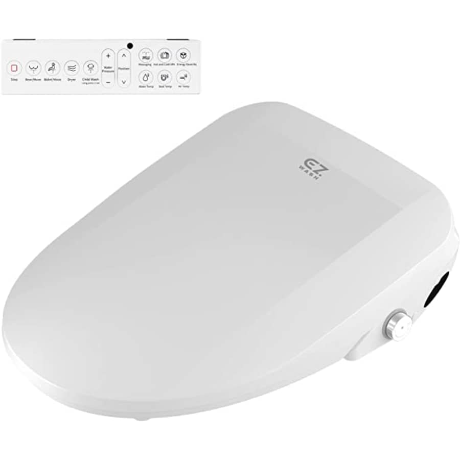 Ezwash Electronic Bidet Toilet Seat for $200 Ezwash Electronic Bidet Toilet Seat for $200